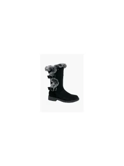 Outlet Suede Fur Detail Boot Women Boots·Winter Boots|Boots·Knee High Boots