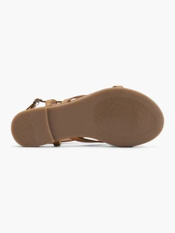 Outlet Leather Simple Strapped Sandal Women Sandals·Leather Sandals|Sandals·Flat Sandals