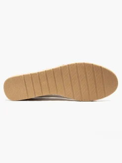 Sale Ecru Wedge Espadrille Women Loafers & Low Shoes·Espadrilles