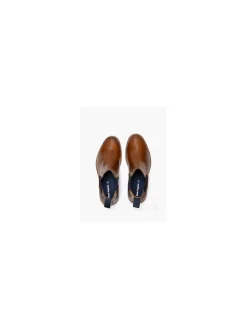 Outlet Hush Puppy Camel Chelsea Boots Shoes·Smart Shoes|Boots·Chelsea Boots
