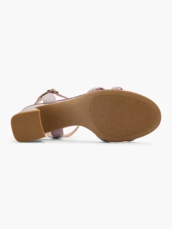 Light Sparkly Block Heeled Sandals Women Sandals·Heeled Sandals|Heels·Block Heels
